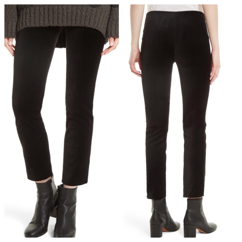 Vince Solid Velvet Pants